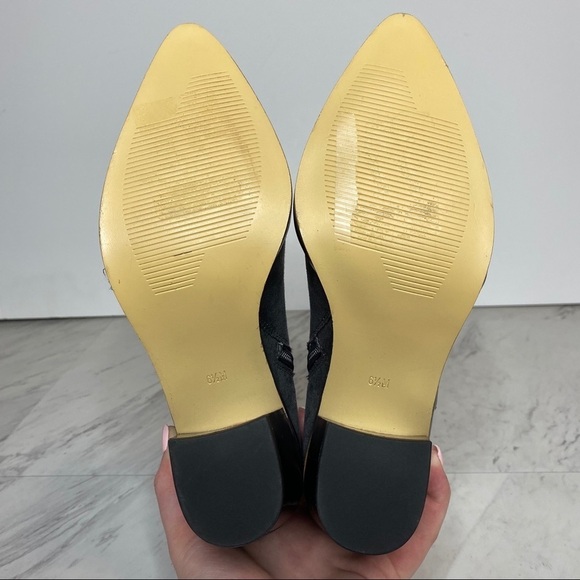 New! 14th & Union Block Heel Gray Bootie 6 1/2 - Picture 12 of 13